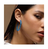 Sohi Women's The Paradiso Hoop Earrings
