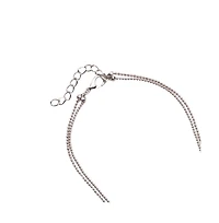 Sohi Women's Bling Bean Multi-Strand Necklace