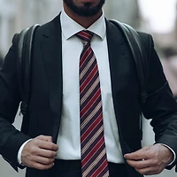 Elizabetta Men's Vesuvio - Silk Jacquard Tie for Men