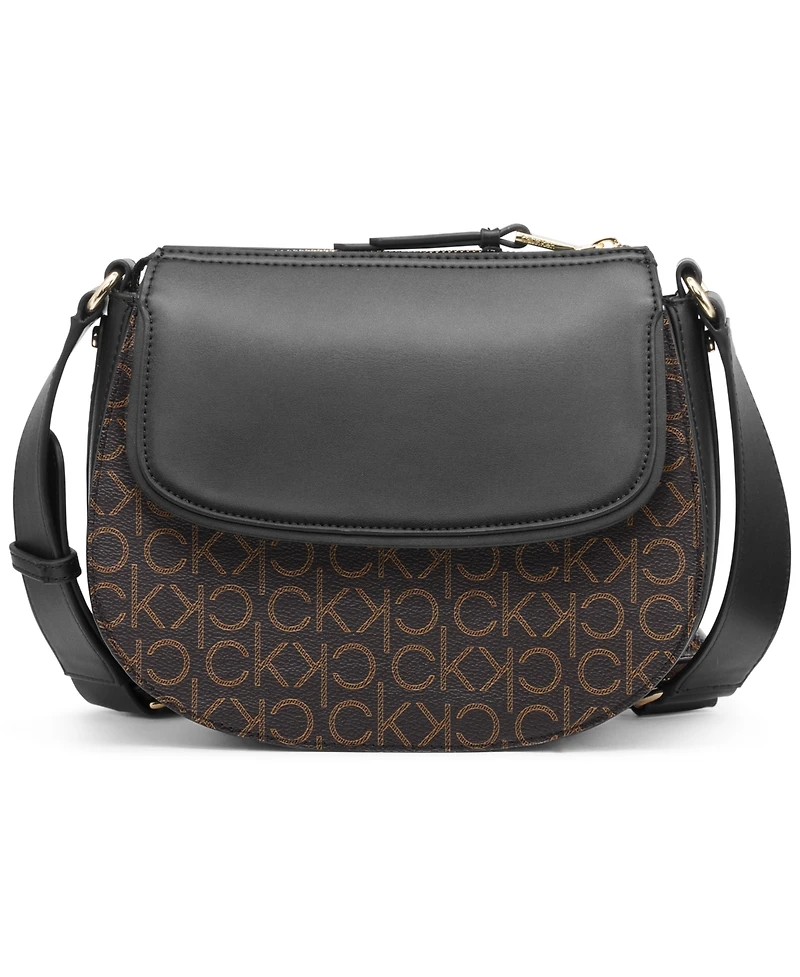 Calvin Klein Bella Signature Adjustable Crossbody