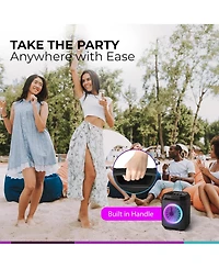 Philips Bluetooth Party Speaker, Dynamic Bass Boost, 14W Output Power, Led Lighting, Portable Party Speaker, Aux-in, Usb Playback