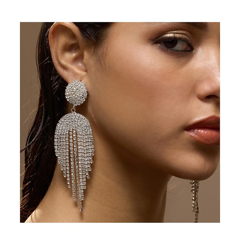Sohi Women's The Adeline Drop Earrings
