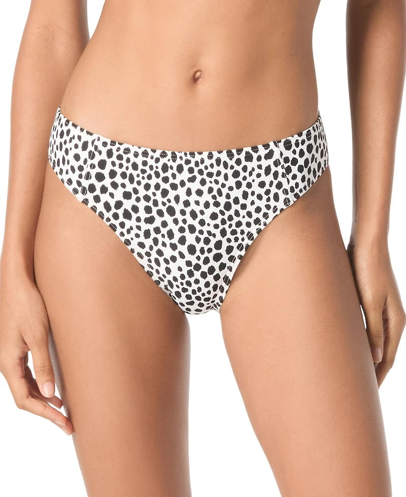 Michael Michael Kors Women's High-Leg Bikini Bottoms