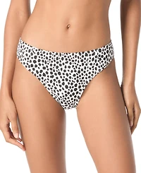 Michael Michael Kors Women's High-Leg Bikini Bottoms