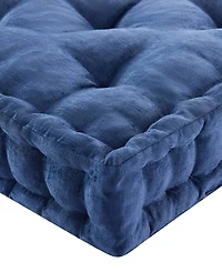 Intelligent Design Azza Chenille Square Floor Pillow Cushion, 24" x 24"
