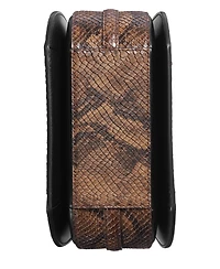 Donna Karan New York Bellerose Python Flap Crossbody Bag