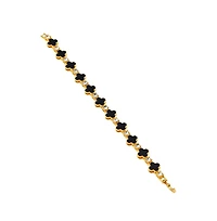 Sohi Women's The Small Clover Tennis Bracelet