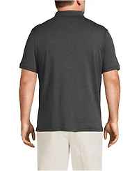 Lands' End Big & Tall School Uniform Short Sleeve Cotton Supima Polo Shirt