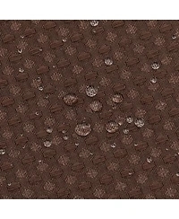 Awesome Home Textured Waffle Weave with Snap Liner and 12 Hooks, 71"X72"