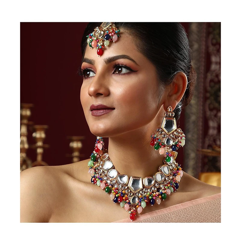 Sohi Women's The Jahanara Jewellery Set