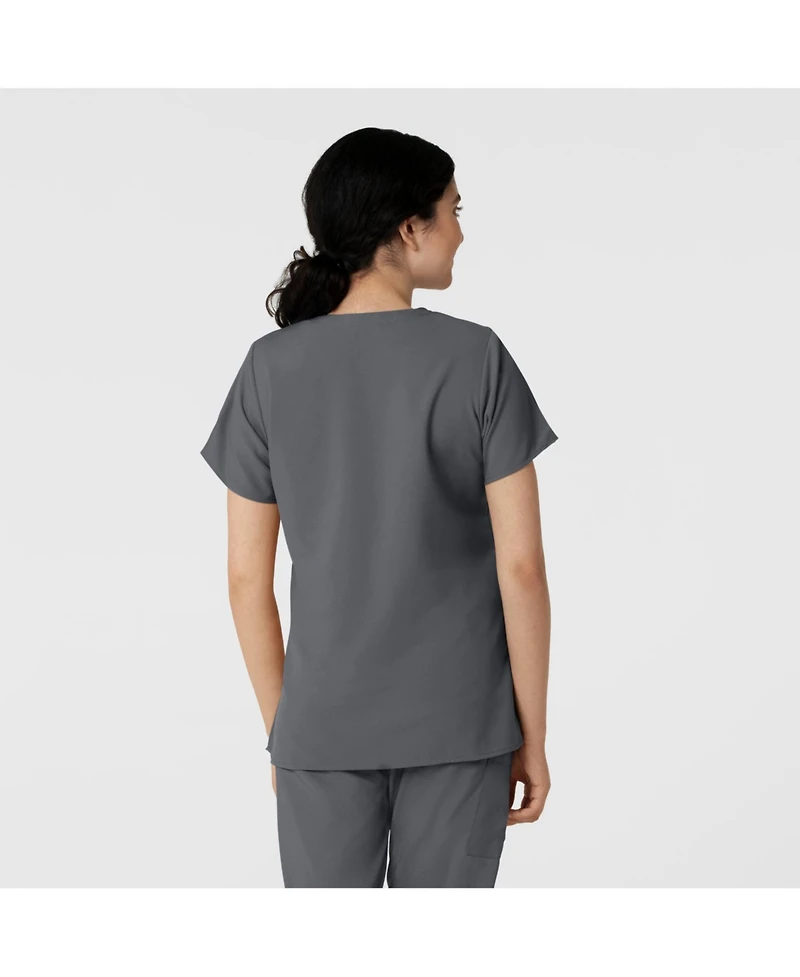 Wink Women's W123 Basic V-Neck Scrub Top