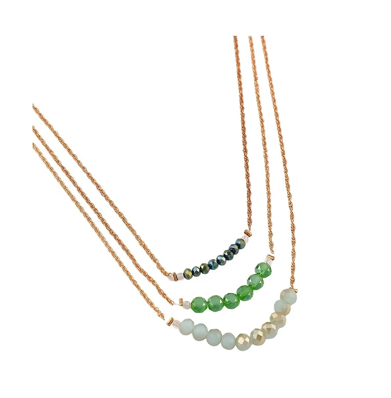 Sohi Women's The Riviera Multi-Layer Necklace