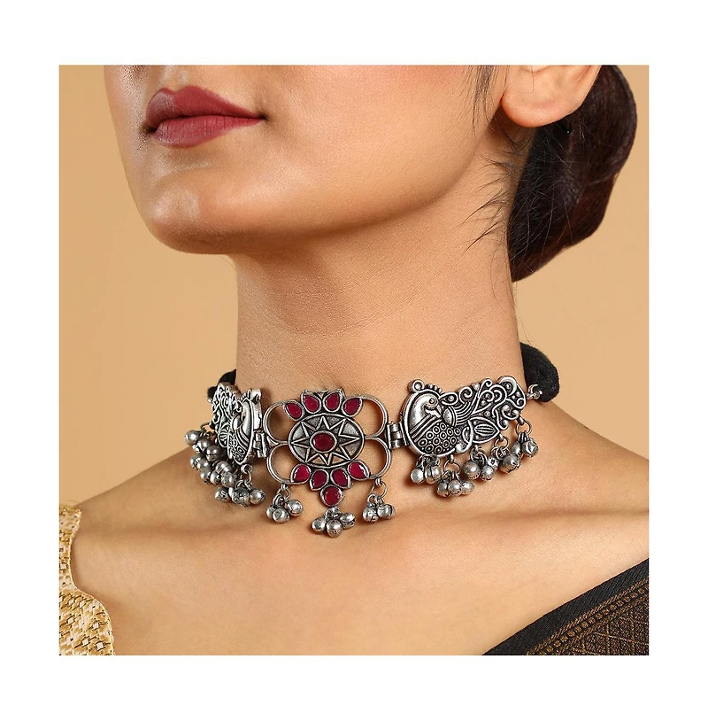 Sohi Women's The Taraash Choker Necklace