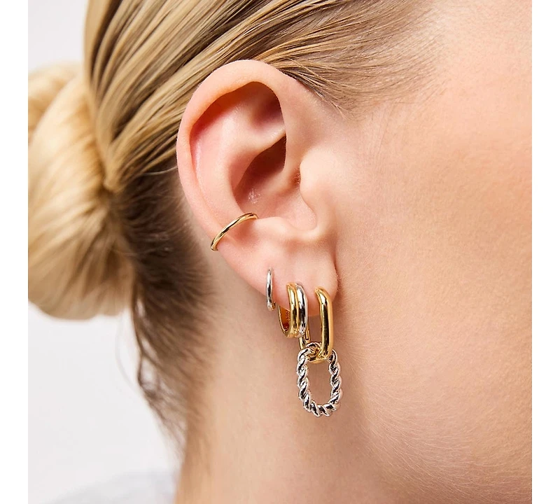 Ana Luisa Sterling Silver Mini Huggie Hoops - Mini Huggie Hoops Silver