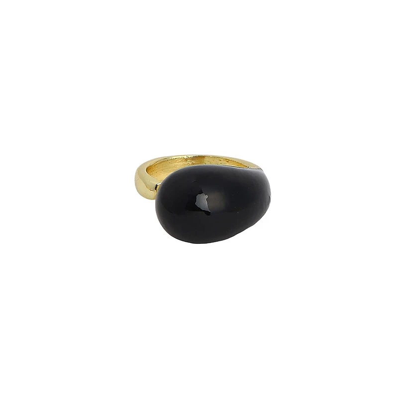 Sohi Women's The Teardrop Finger Ring