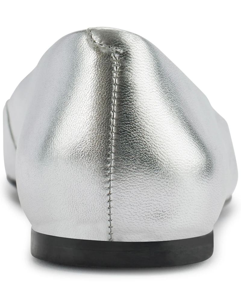 Karl Lagerfeld Paris Women's Zayne Square-Toe Ballet Flats