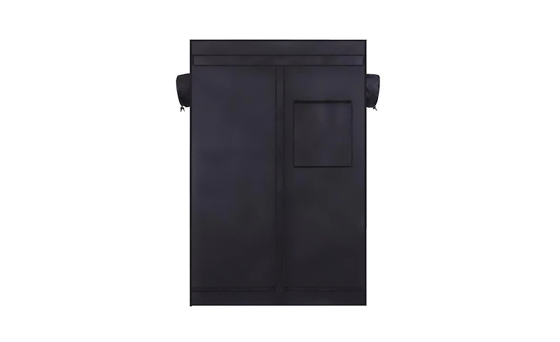 Slickblue Dismountable Hydroponic Grow Tent for Home Use with Window - Black Indoor Plant Tent