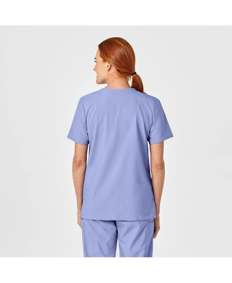 Wink Women's W123 Unisex 4 Pocket Utility Scrub Top