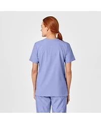 Wink Women's W123 Unisex 4 Pocket Utility Scrub Top