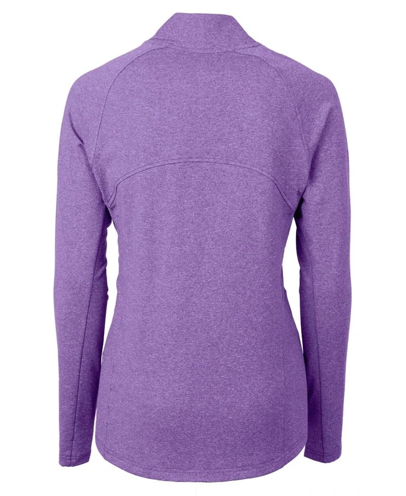 Cutter & Buck Women's Adapt Eco Knit Heather Recycled Full Zip