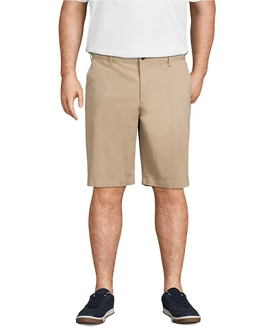 Lands' End Big & Tall Knockabout 11" Comfort Waist Chino Short