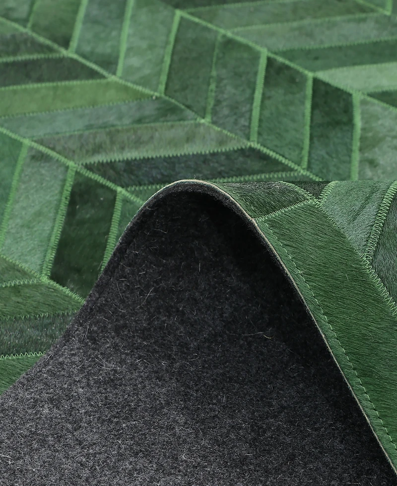 Timeless Rug Designs Cowhide S3339 8'x10' Area Rug