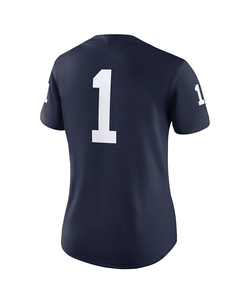 Nike Women's 1 Navy Penn State Nittany Lions Game Jersey