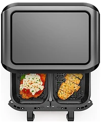 Chefman 6-Qt. Digital Dual-Cooking Double-Basket Air Fryer