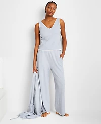 State of Day Women's Ribbed Loungewear Sweater Pajama Set Xs-3X, Exclusively at Macy's