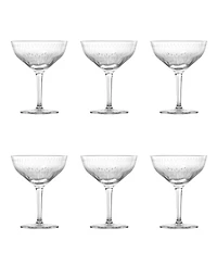 Zwiesel Glas Vanity Coupe Martini Glasses, Set of 6