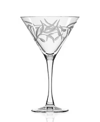 Rolf Glass Olive Martini Glass 10oz