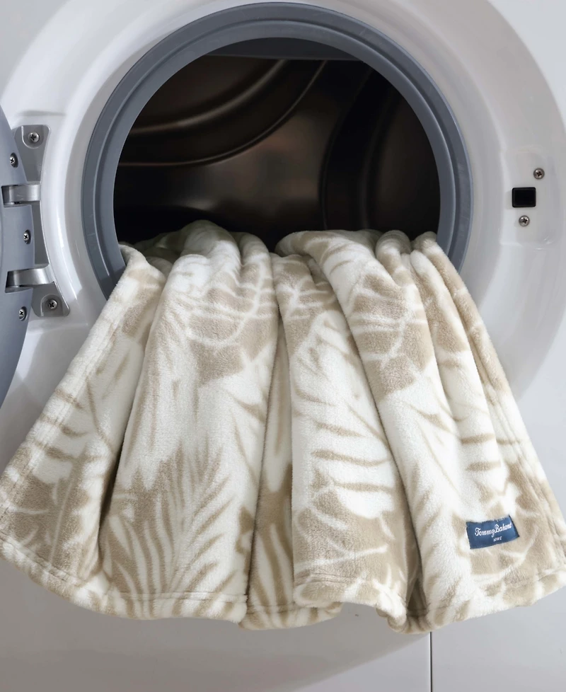 Closeout! Tommy Bahama Home Ultra Soft Plush Fleece Throw, 70" x 50"