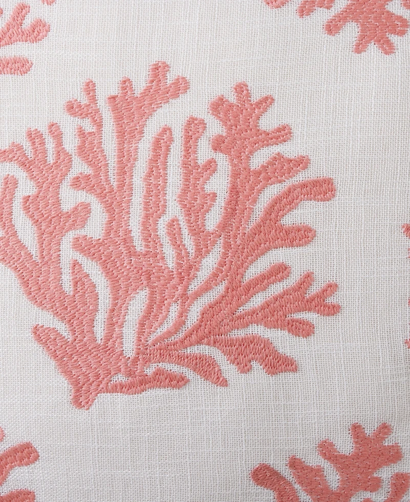 Tommy Bahama Home Coral Island Slub Decorative Pillow, 20" x 20"