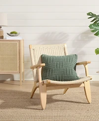 Tommy Bahama Home Chain Basket Knit Decorative Pillow, 20" x