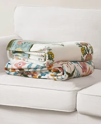 Jessica Simpson Plush Ultra Soft Throw, 50" x 70"