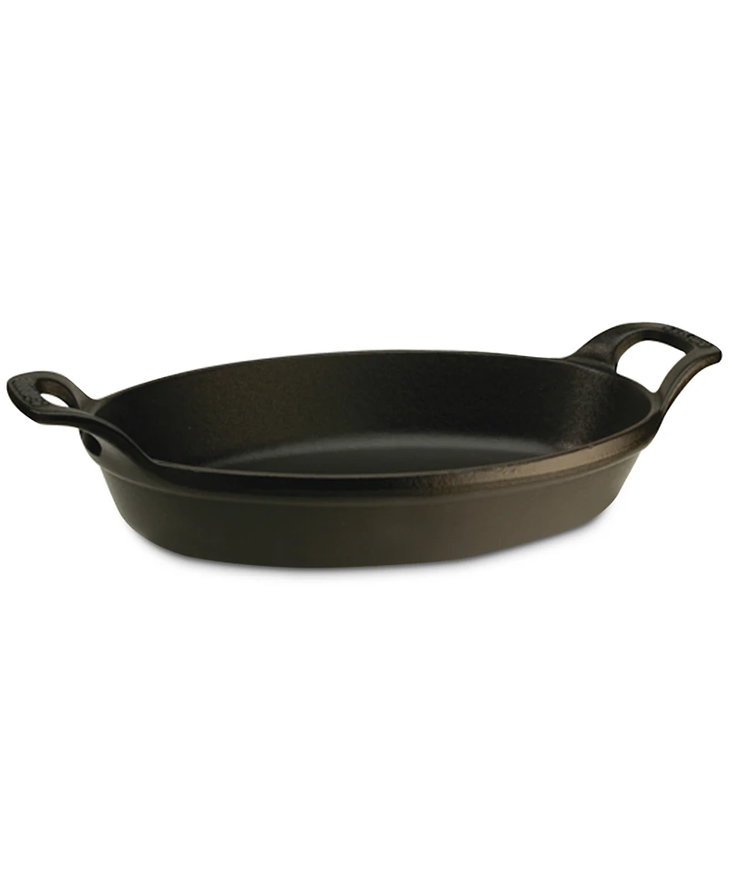Staub Cast Iron Oval Baking Dish, 12.5" x 9"