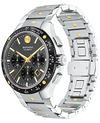 Movado Men's Alta S.e. Swiss Automatic-Chronograph Stainless Steel Watch, 43mm
