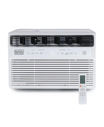 Black+Decker 10,000 Btu Inverter Window Air Conditioner Units for Up To 450 Sq. Ft., Energy Star Rated with Remote Control