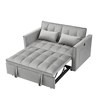Streamdale 3-in-1 Sleeper Sofa with Usb Port