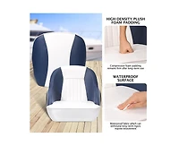 gaomon Pontoon Boat Seat,Captain Bucket Seat With Thickened Sponge Padding,Boat Captains Chairs,Fishing Boat Seats, Boat Bucket Seat for Fishing Boat