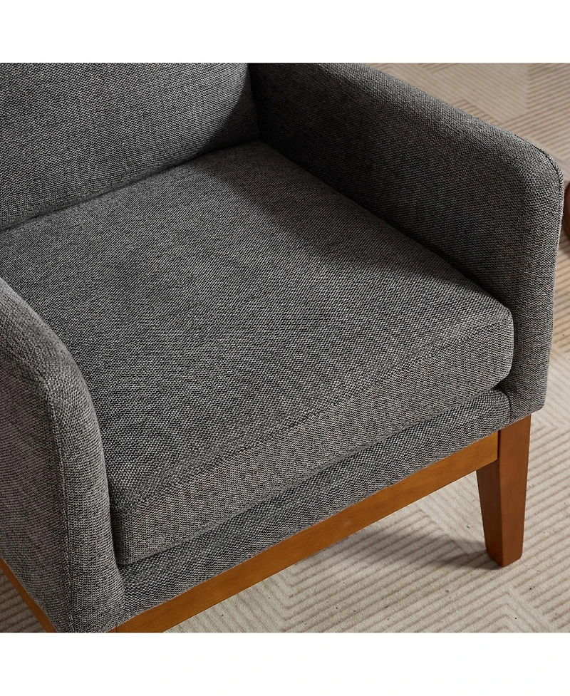 Streamdale Modern High-Back Accent Armchair for Living Spaces