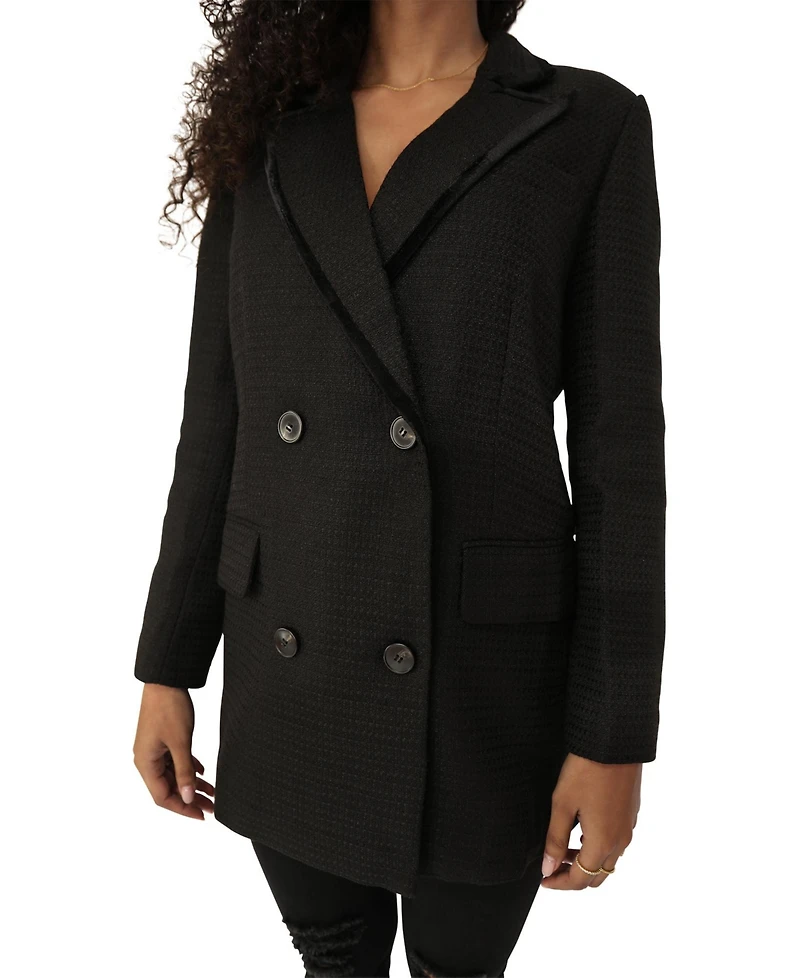 Belle & Bloom Because Of You Trimmed Blazer