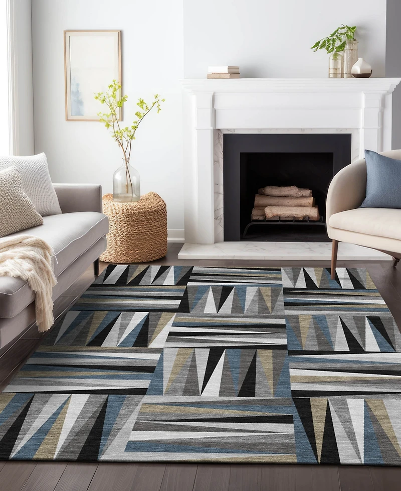 Addison Chantille Machine Washable ACN1012 5'x7'6" Area Rug