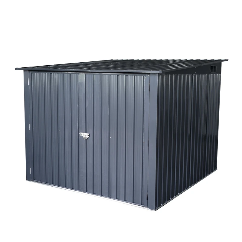 Streamdale Outdoor Steel Bike Shed (Black)