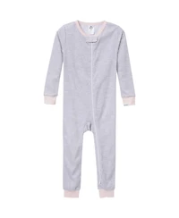 Baby Girls' Snug Fit Footless Pajamas, 3-Pack