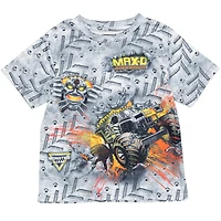 Monster Jam Toddler Boys 3 Pack T-Shirts
