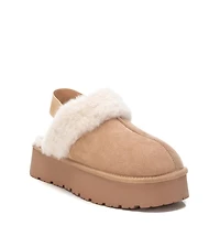 Women's Winter Suede Clogs By Xti