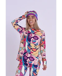 Oosc Women's Baselayer Top - Comic Book Candy