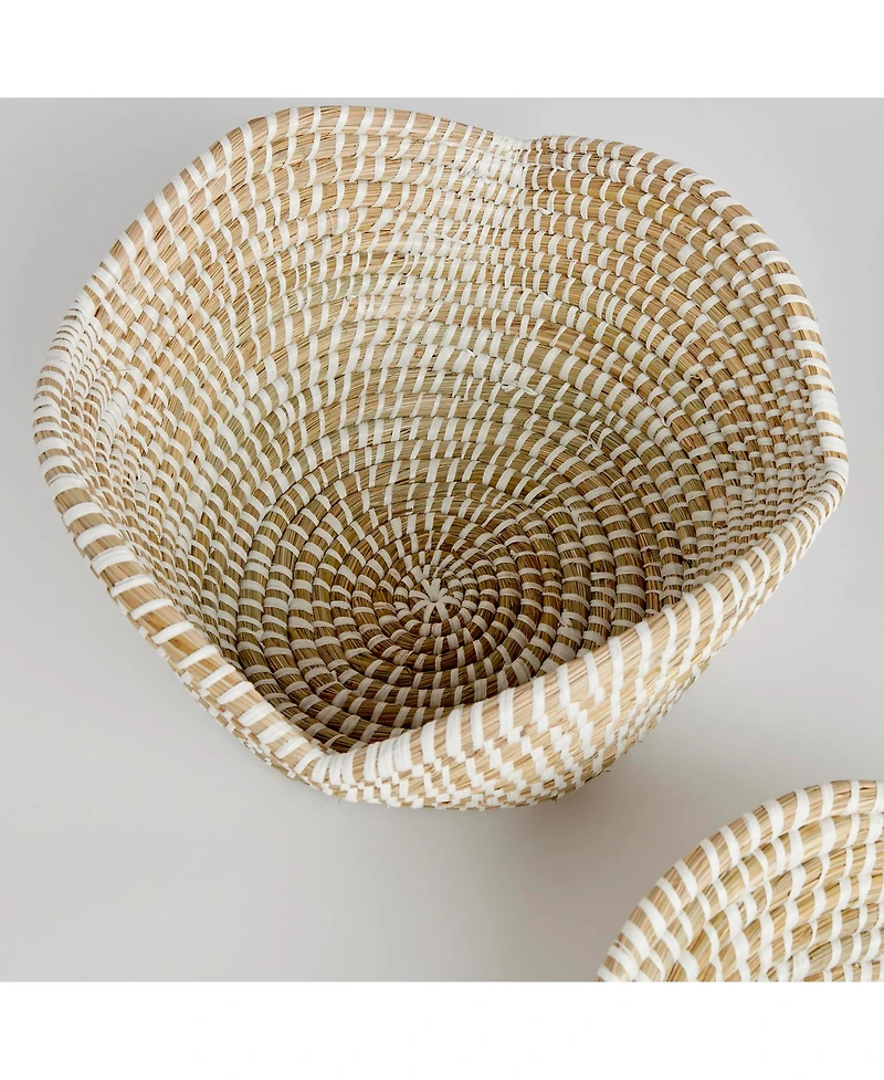 Rivergrass Lotus Baskets St/3