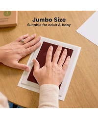 KeaBabies Kids 1pk Inkless Ink Pad Hand and Footprint Kit, Clean Touch Dog Paw, Nose Print Kit Pet Safe, Jumbo